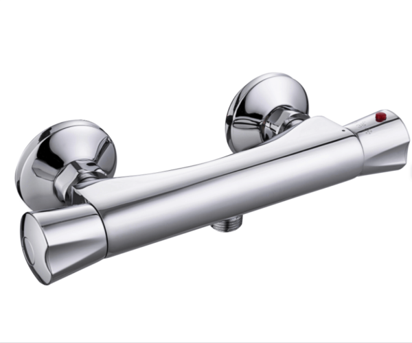 Mitigeur de douche thermostatique chrome Nerea 1 - Tikamart
