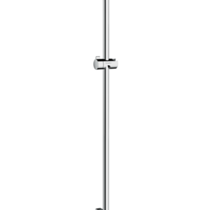 Barre de douche Hansgrohe Unica Varia 105 cm en laiton chromé avec distance de perçage variable.​