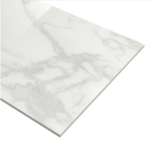 Carrelage mural effet marbre blanc Carrare Murano 40 x 80 cm