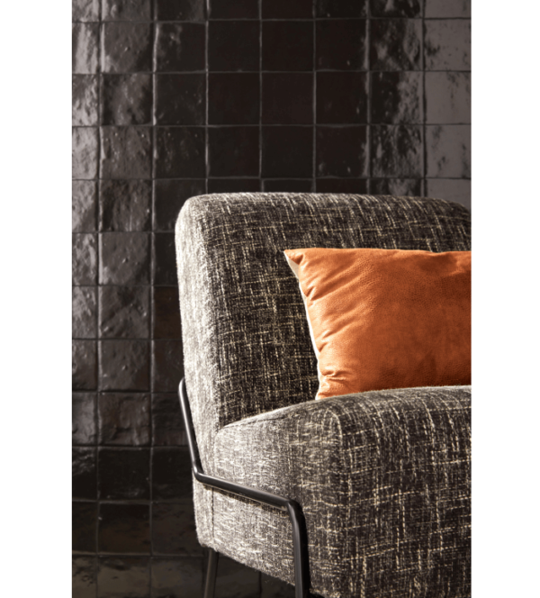 Carrelage mur intérieur effet zellige noir Zellie 3 - Tikamart