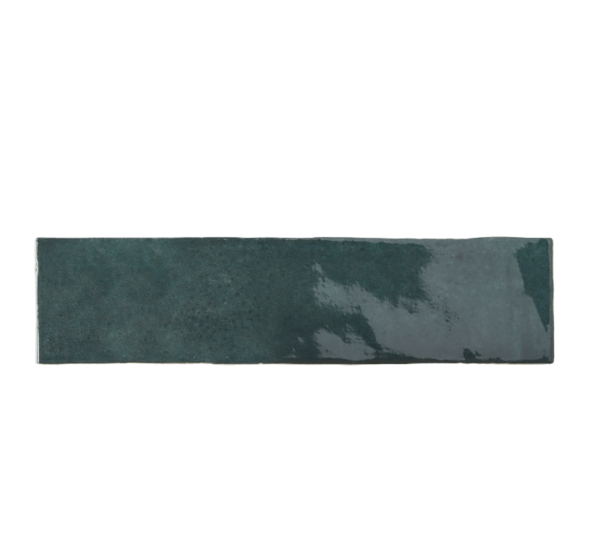 Carrelage mural vert foncé brillant Bakerstreet 3 - Tikamart