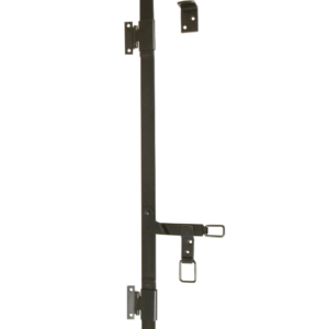 Espagnolette pour volet battant bois en acier noir AFBAT 1500 x 500 mm