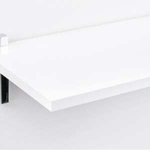 Étagère murale Chany blanc brillant 60 x 15 cm